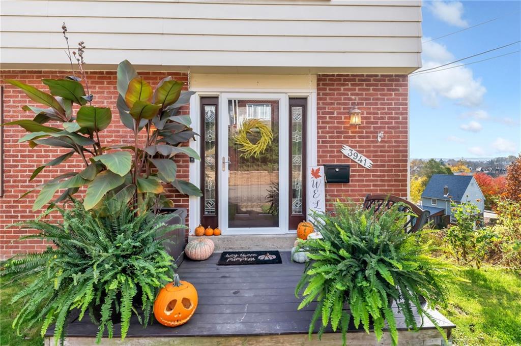 3941 Drexel Road Pittsburgh, PA 15212 - Photo 2 of 25 a potted plant sitting in front of a door