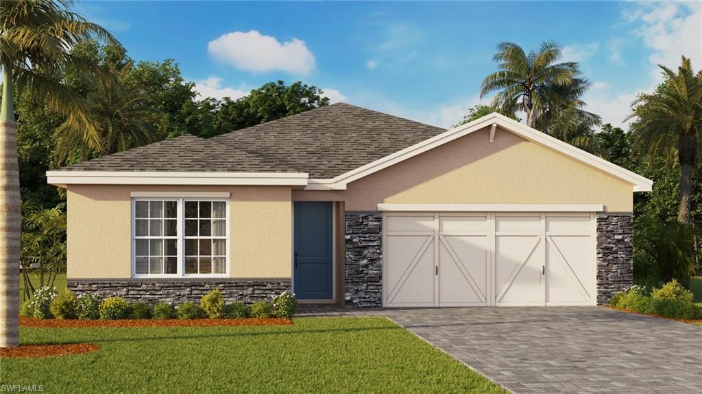 17698 Shade Tree Loop Punta Gorda, FL 33982 - Photo 1 of 28 Single story home with a garage and a front yard