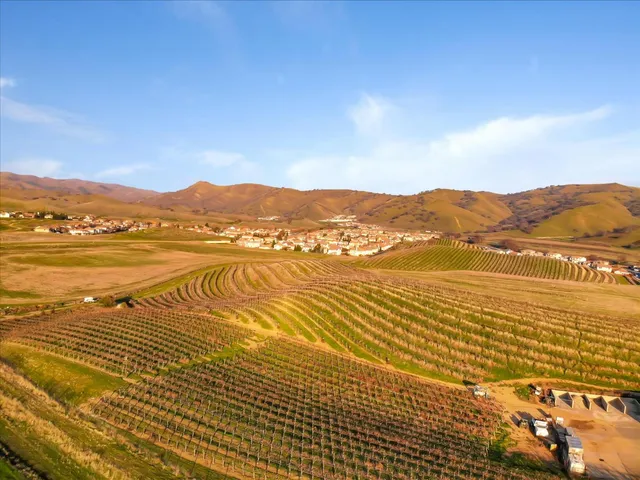 a view of an ocean and a mountain