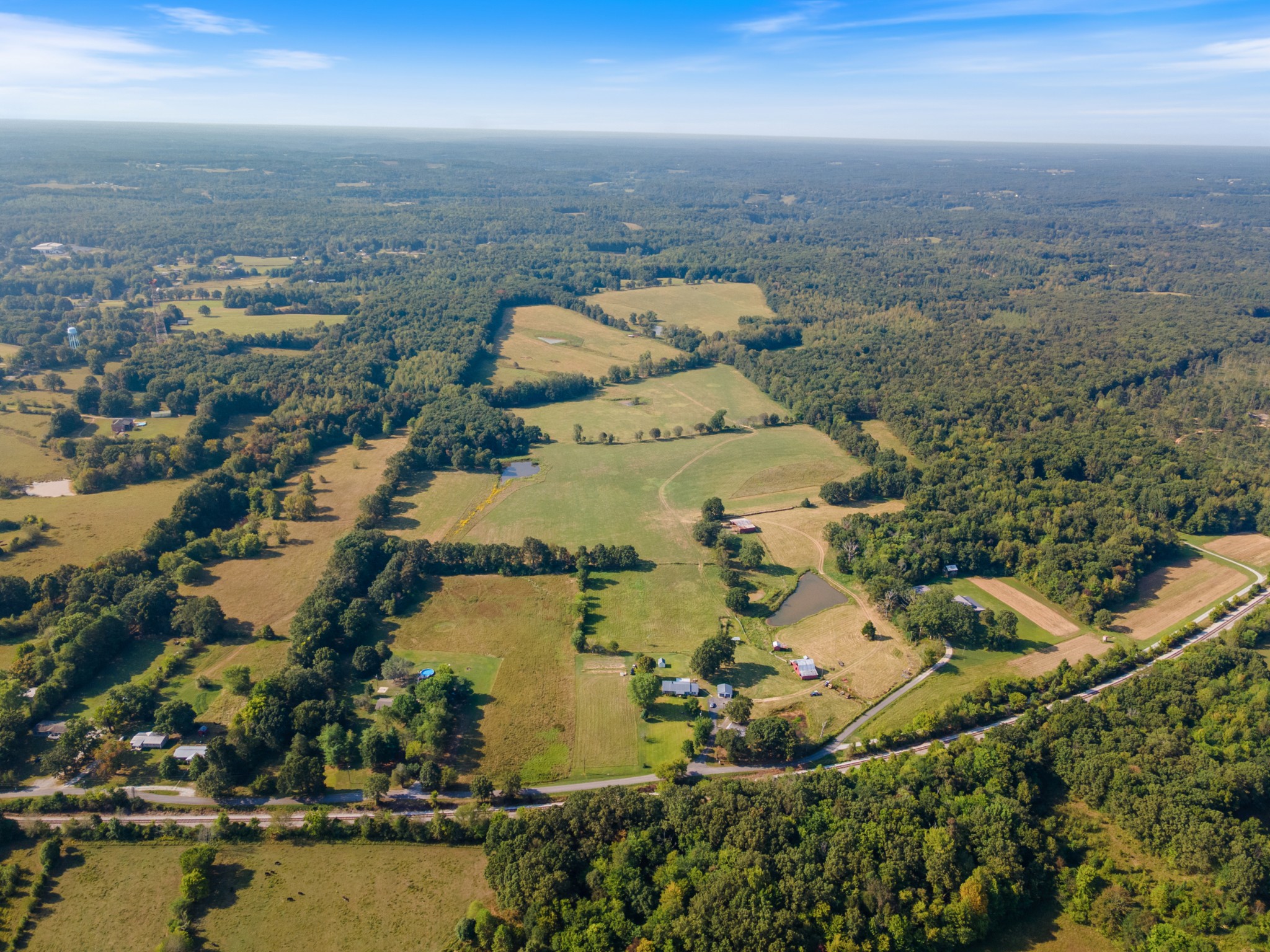 275 Pond Rail Road Dickson, TN 37055 - Photo 37 of 72 an aerial view of residential houses with outdoor space