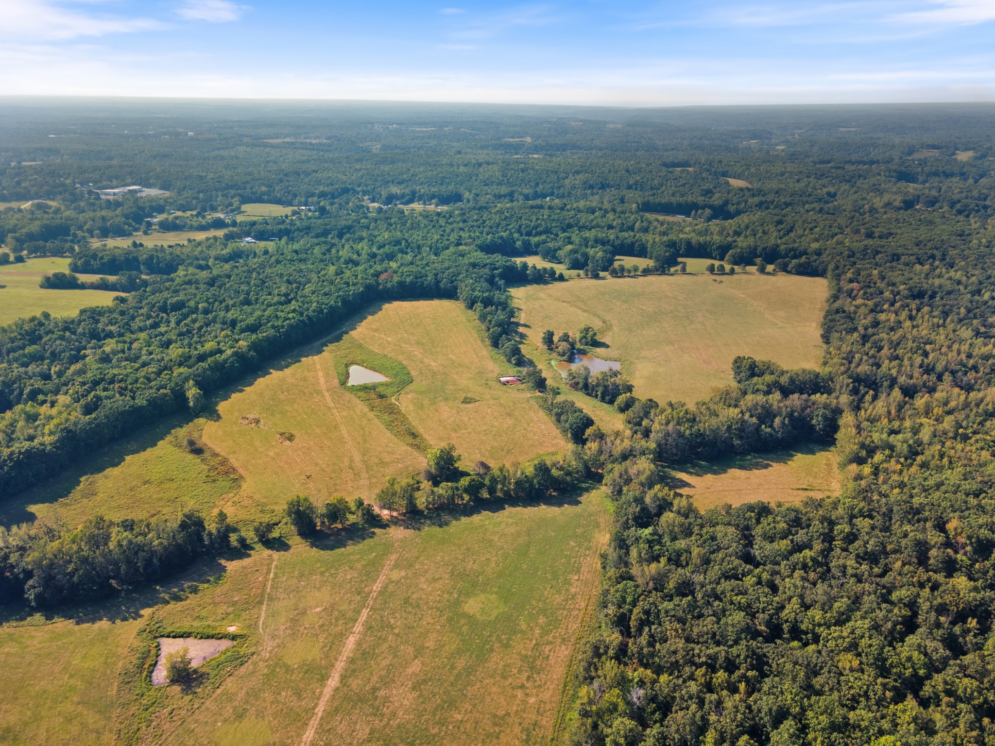 275 Pond Rail Road Dickson, TN 37055 - Photo 58 of 72 an aerial view of residential houses with outdoor space and lake view