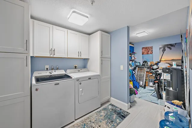 a view of a storage & utility room