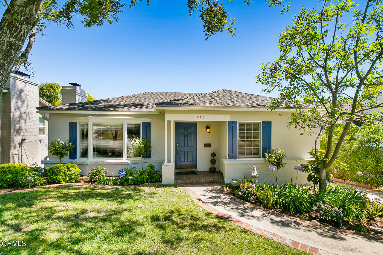 982 Athens Street Altadena, CA 91001 - Photo 1 of 25 front view of a house with a yard