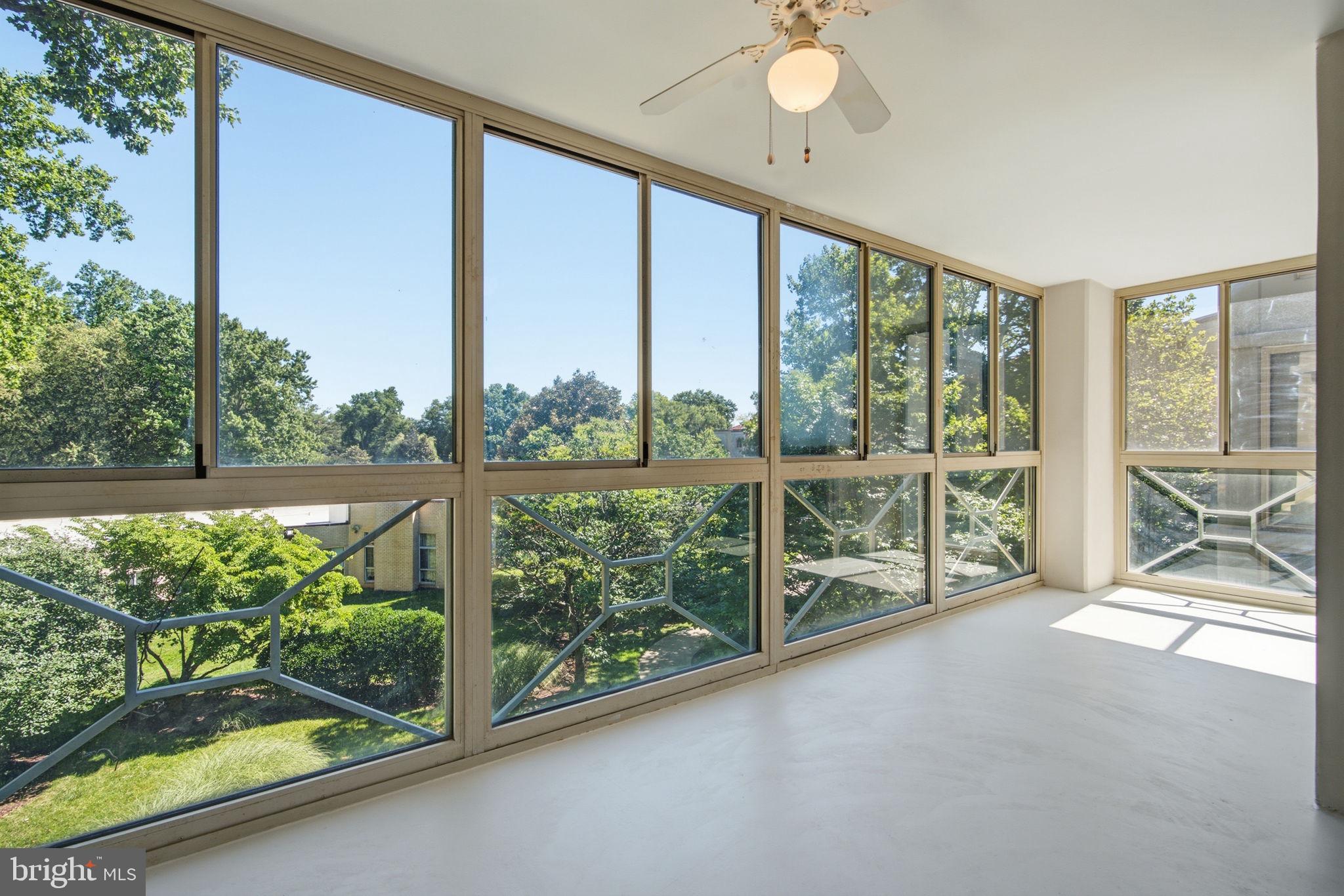 14805 Pennfield Circle, Unit 304 Silver Spring, MD 20906 - Photo 27 of 38 Lovely views off the enclosed balcony