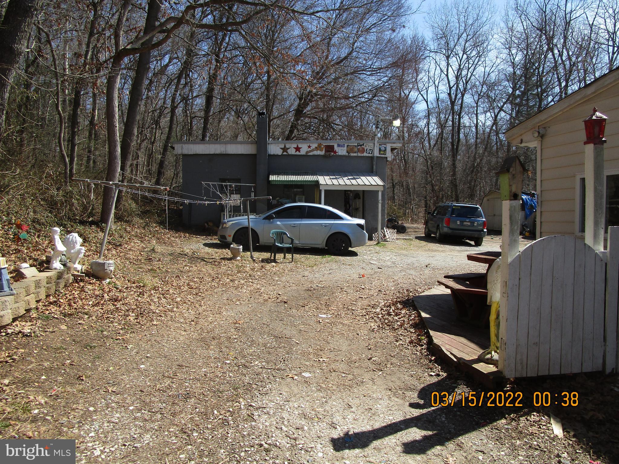 Detached 2 Car oversized Garage