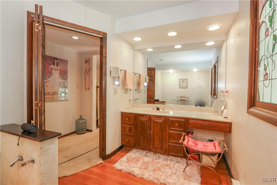 1271 Kilmer Road Tobyhanna, PA 18466 - Photo 23 of 36 a spacious bathroom with a tub sink and mirror