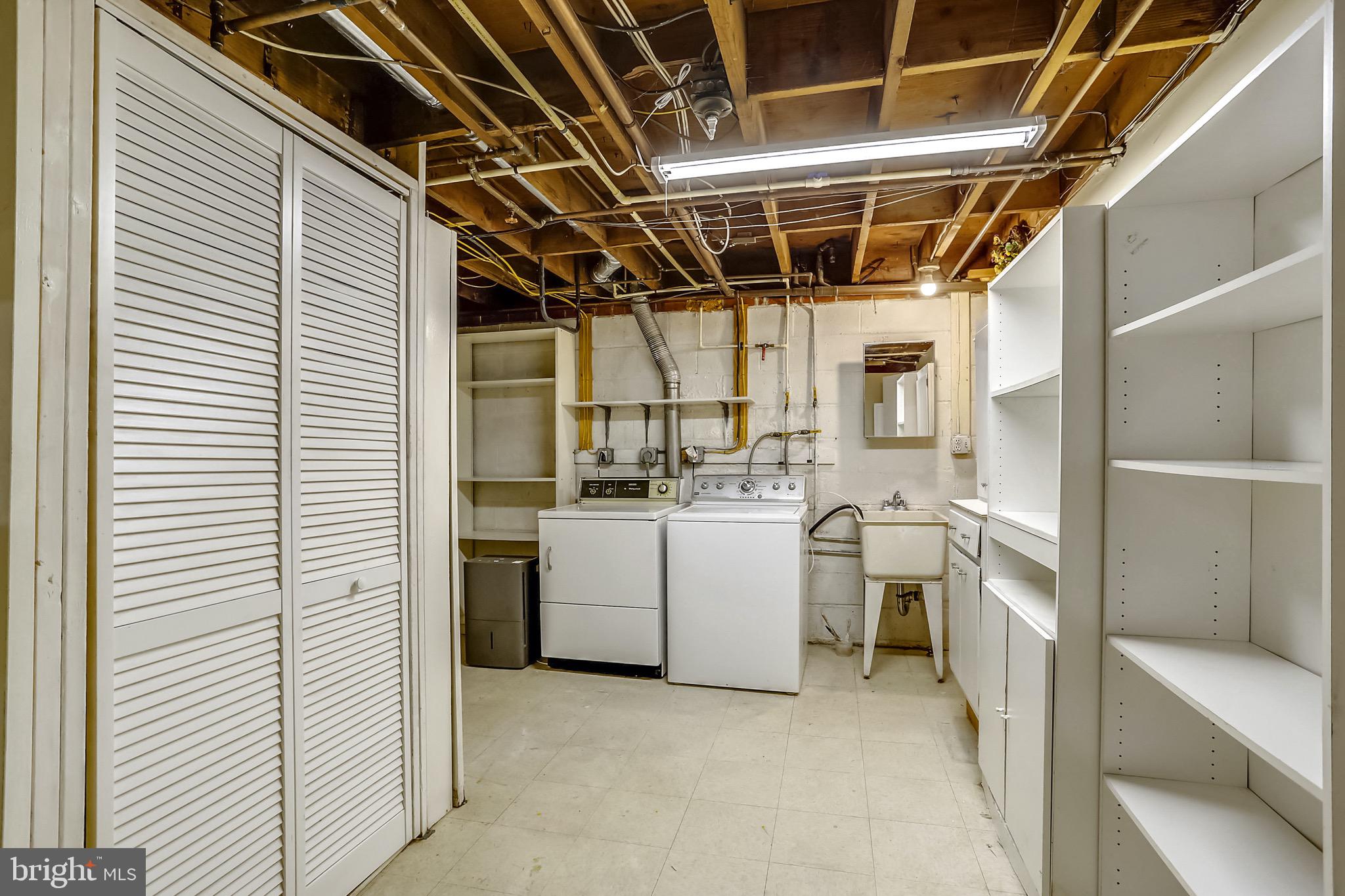 15600 Layhill Road Silver Spring, MD 20906 - Photo 50 of 63 Lower Level Laundry