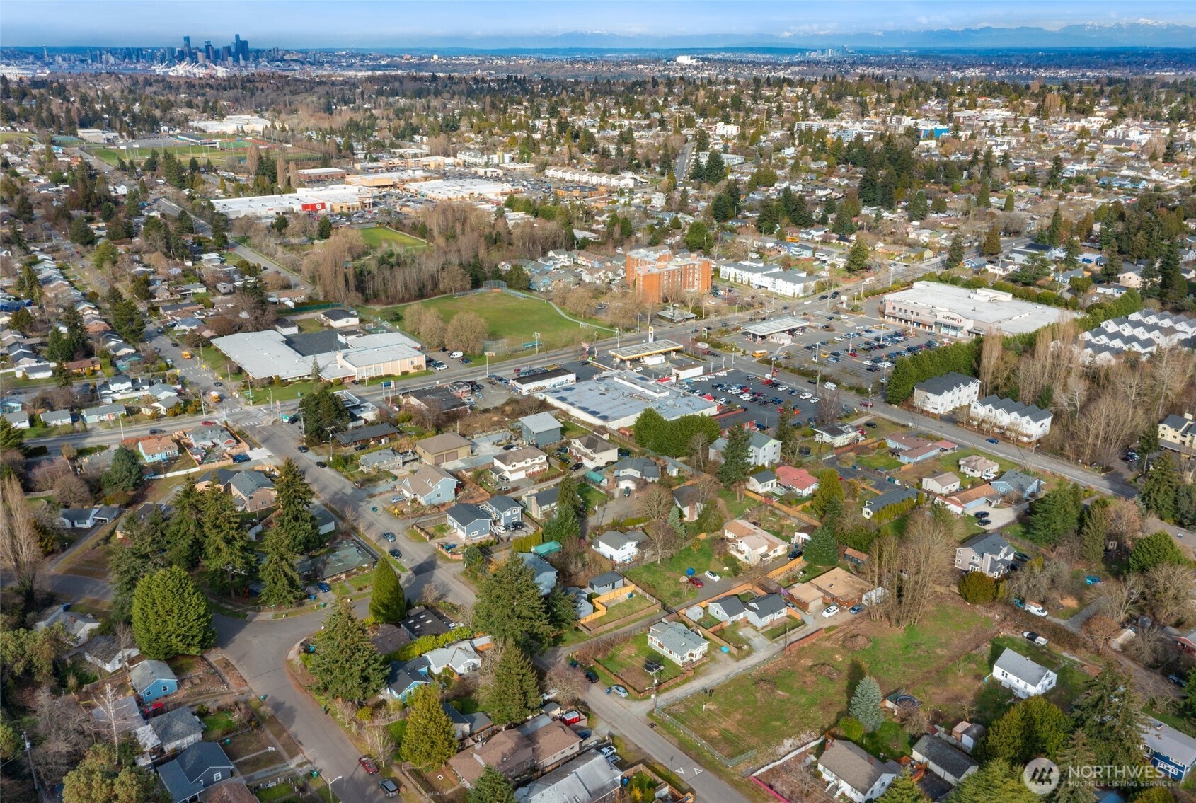 9806 30th Avenue Southwest Seattle, WA 98126 - Photo 13 of 15 a view of city and ocean