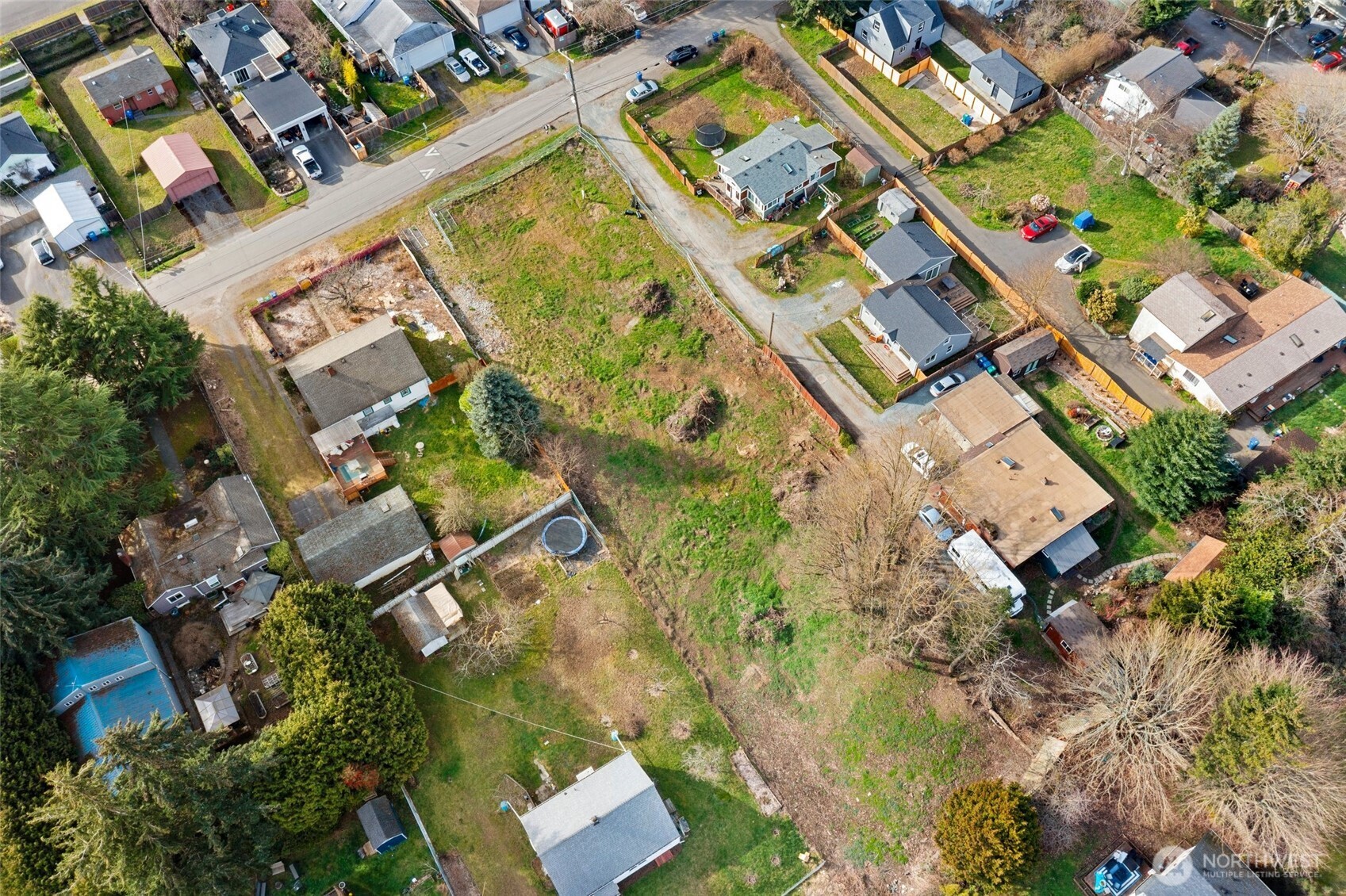 9806 30th Avenue Southwest Seattle, WA 98126 - Photo 4 of 15 an aerial view of a house