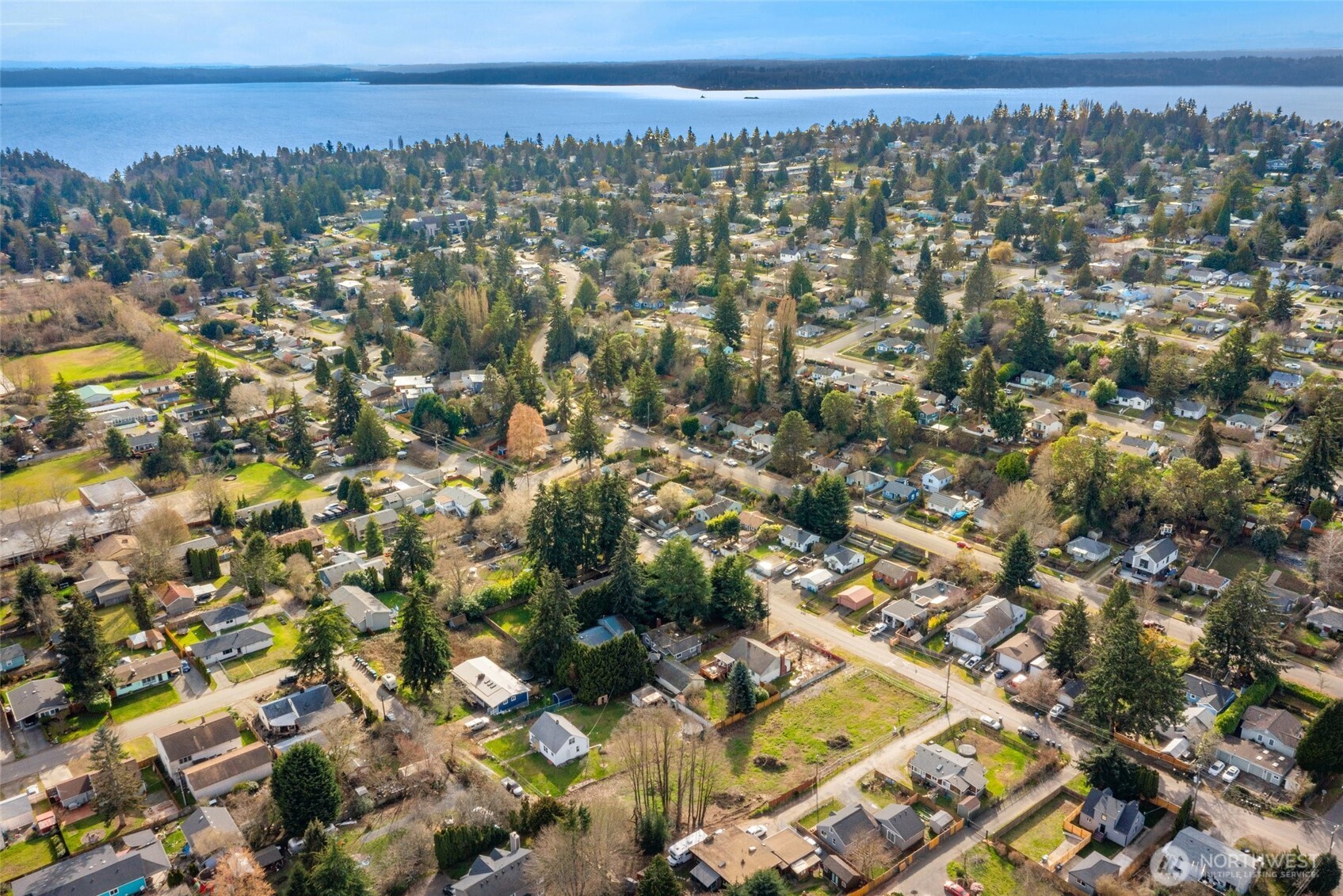 9806 30th Avenue Southwest Seattle, WA 98126 - Photo 8 of 15 an aerial view of a city