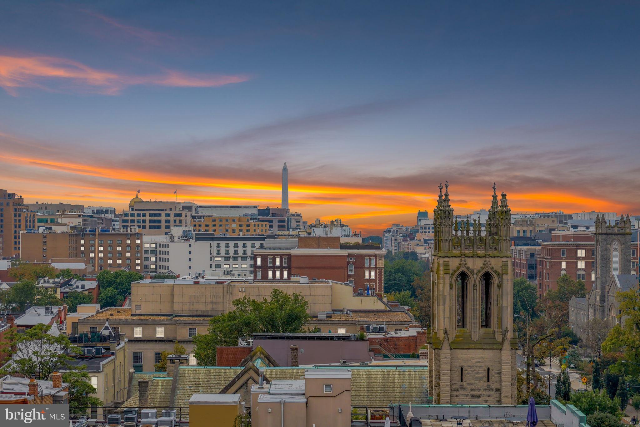 1701 16th Street Northwest, Unit 706 Washington, DC 20009 - Photo 13 of 29 a view of a city with tall buildings