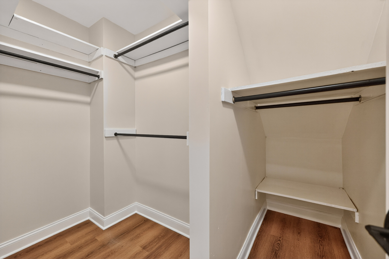305 West Exchange Street, Unit A Sycamore, IL 60178 - Photo 13 of 27 a view of walk in closet with empty racks