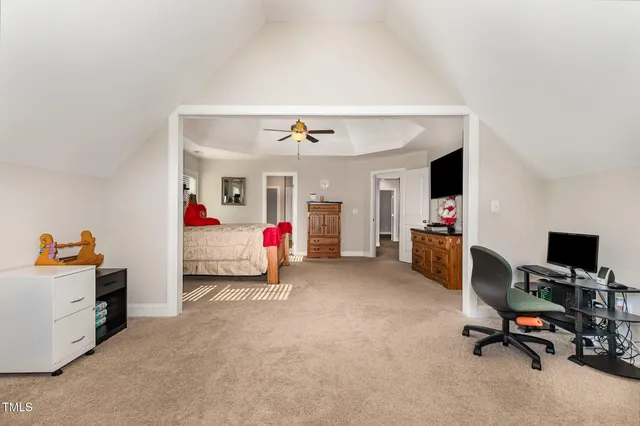 a view of a room with baby toys