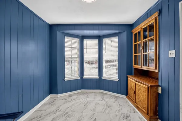 a view of an entryway with a window