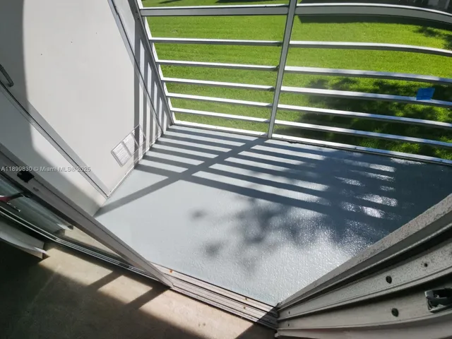 a view of a small space