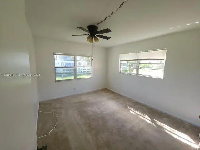 an empty room with a empty space