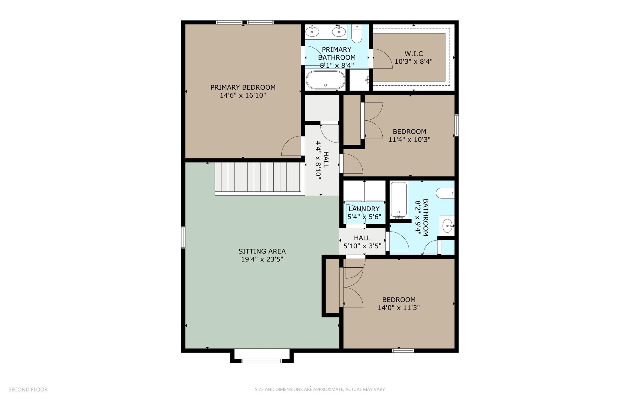 11816 Jackson Fls Way Manor, TX 78653 - Photo 40 of 40 a picture of a floor plan