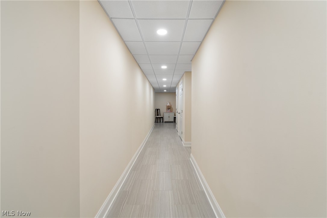 535 East Caston Road Green, OH 44685 - Photo 35 of 44 hallway in the finished basement