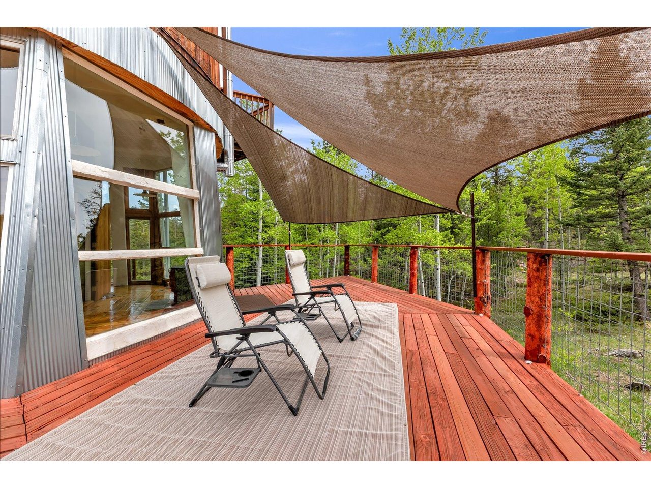 404 Porter Ranch Road Nederland, CO 80466 - Photo 24 of 36 main level deck