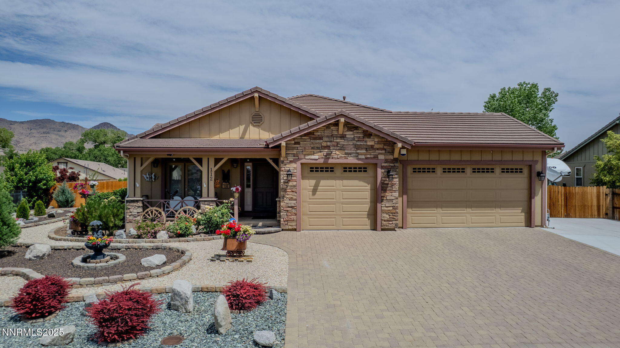 112 Eagle Brook Lane Dayton, NV 89403 - Photo 1 of 48 a front view of a house with an outdoor space