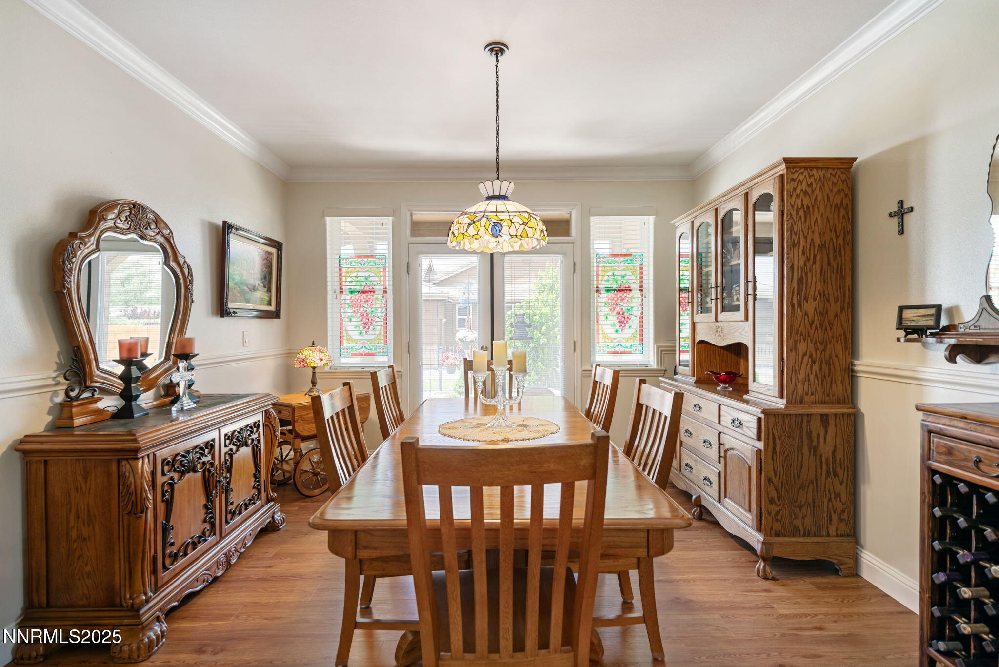 112 Eagle Brook Lane Dayton, NV 89403 - Photo 19 of 48 a view of a dining room with furniture window and outside view