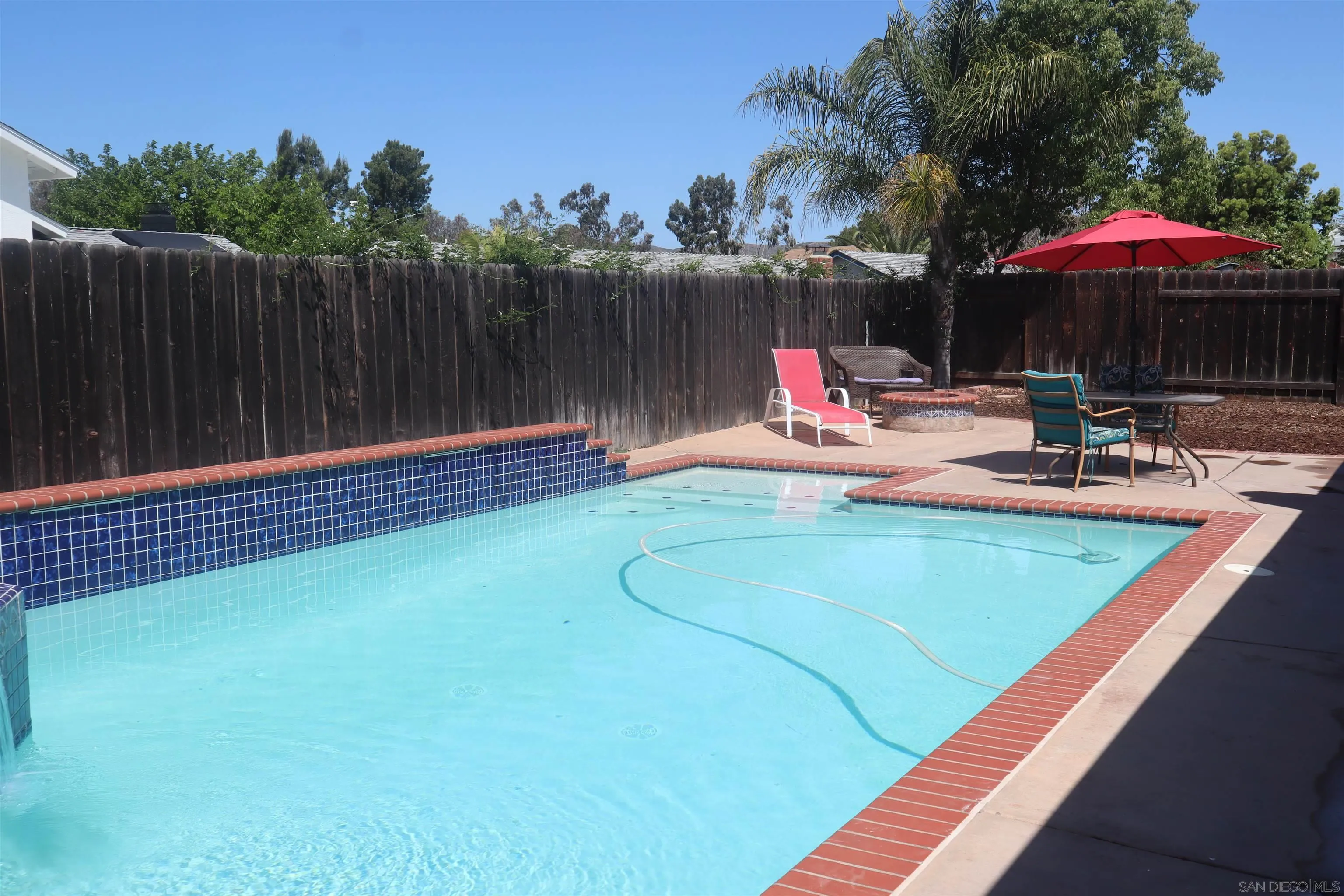 9212 Lake Hill Road Santee, CA 92071 - Photo 36 of 42 swimming pool view with a seating space
