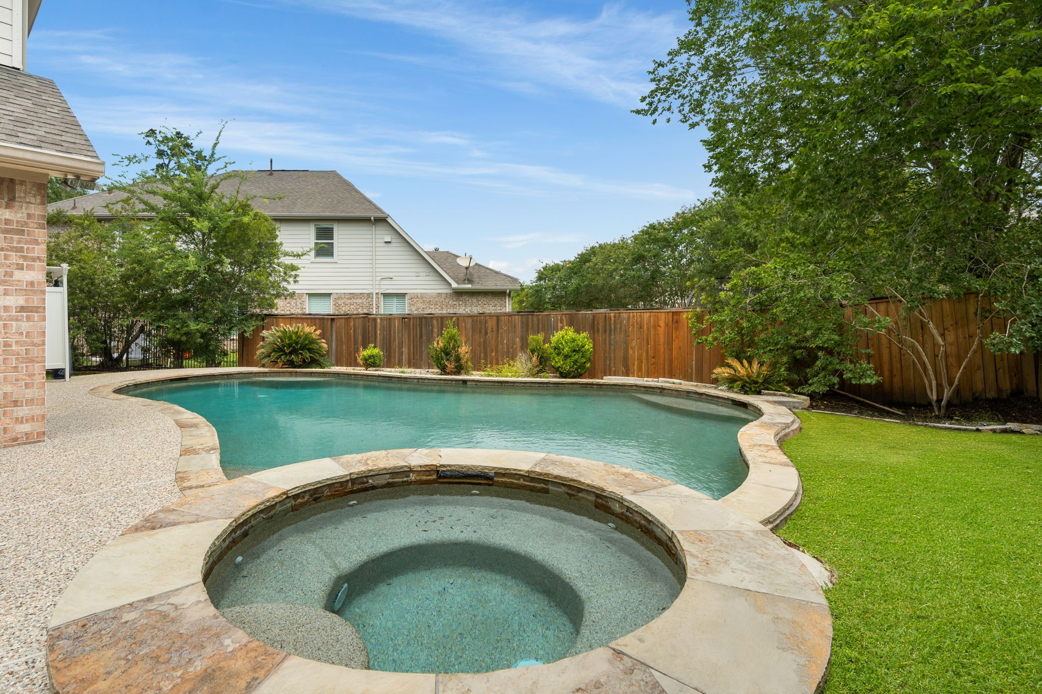 11 Pintuck Place Spring, TX 77389 - Photo 31 of 40 a view of swimming pool having outdoor seating