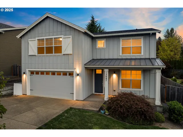 a front view of house with yard