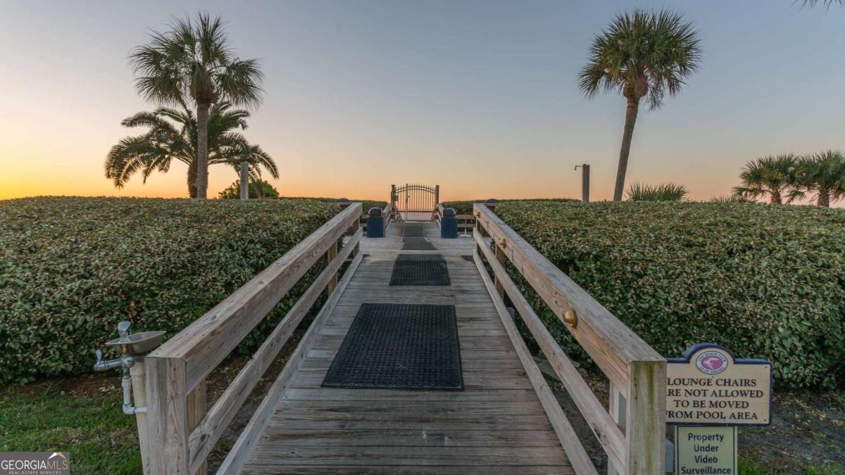 1440 Ocean Boulevard, Unit 224 St. Simons, GA 31522 - Photo 24 of 26 a view of outdoor space and deck