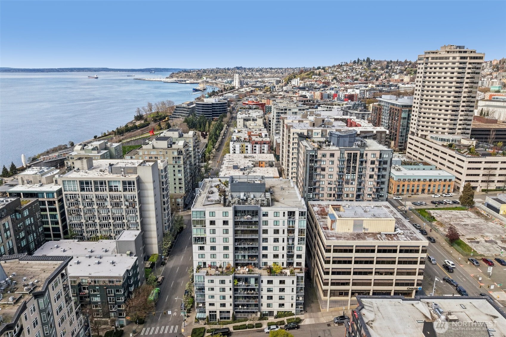 76 Cedar Street, Unit S1005 Seattle, WA 98121 - Photo 24 of 30 a view of a city with tall buildings