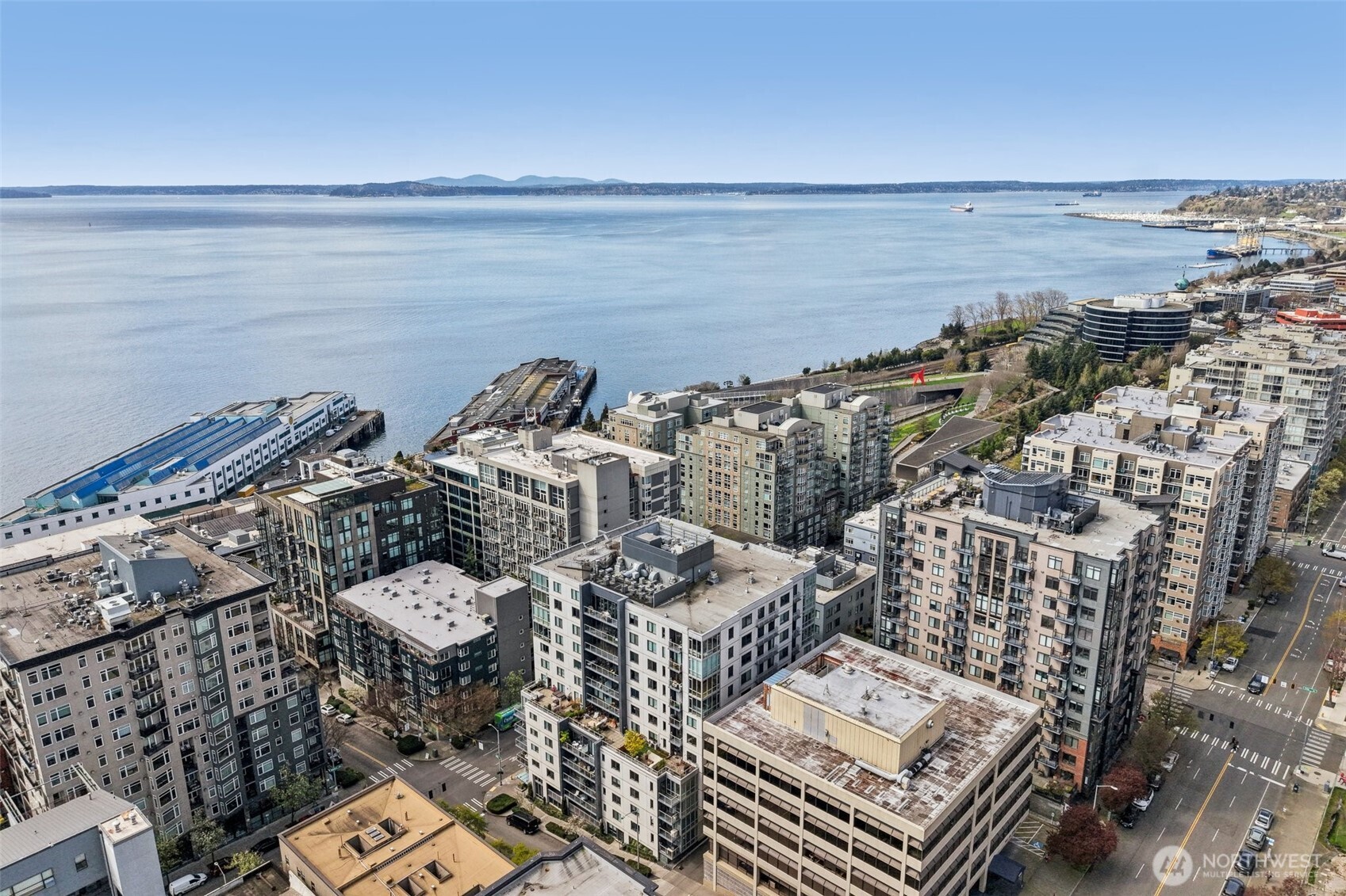 76 Cedar Street, Unit S1005 Seattle, WA 98121 - Photo 26 of 30 a view of ocean with city view