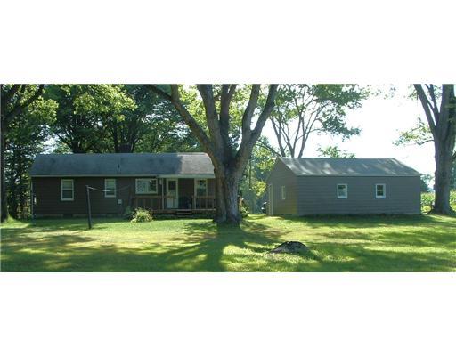 413 Meadow Mist Road Pulaski, PA 16143 - Photo 2 of 17 Exterior Back. Back of house with deck and freshly painted.