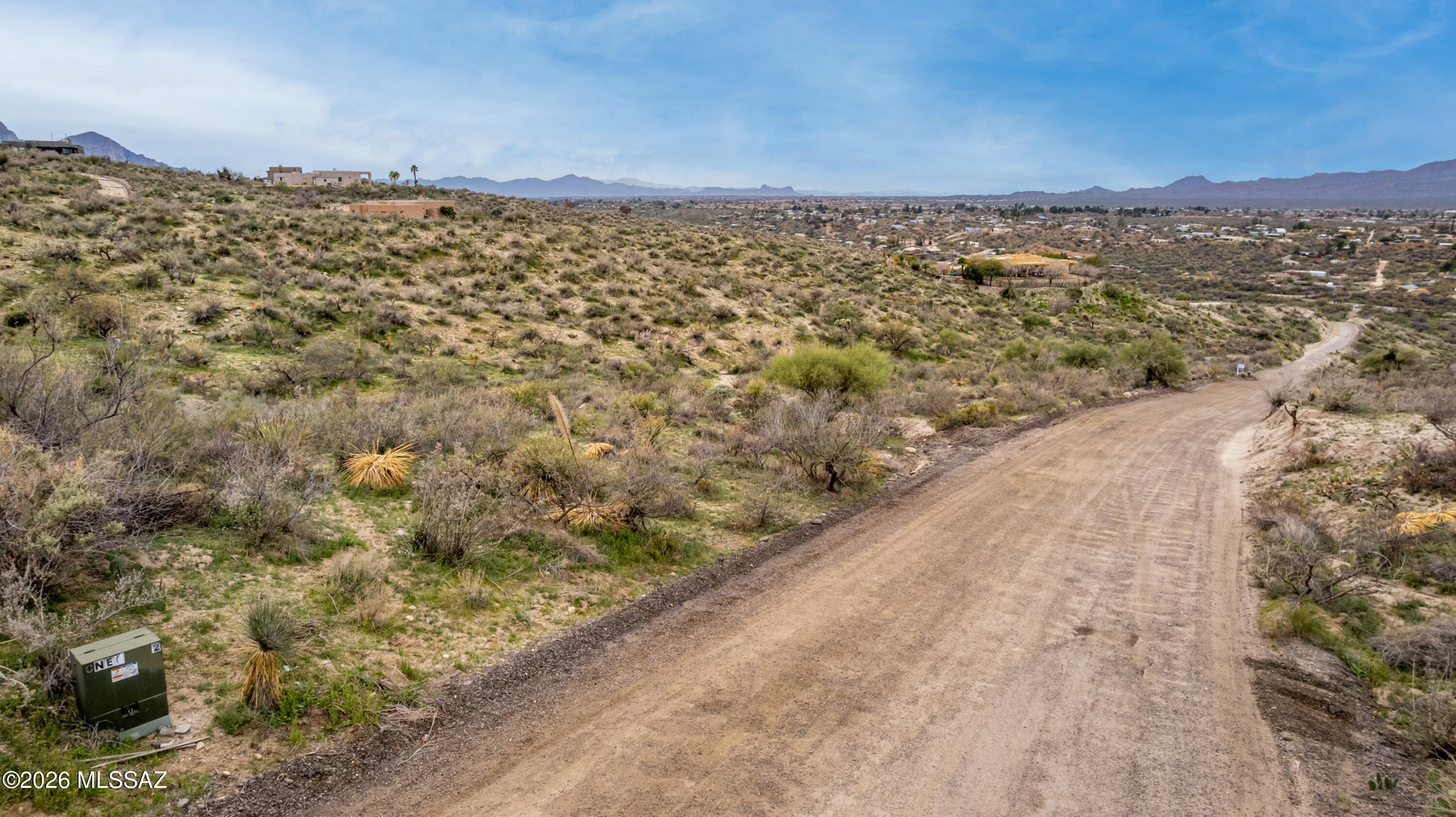 Nine East Rd Tucson Az 85750 Road Tucson, AZ 85739 - Photo 17 of 31 a view of a large yard with a street