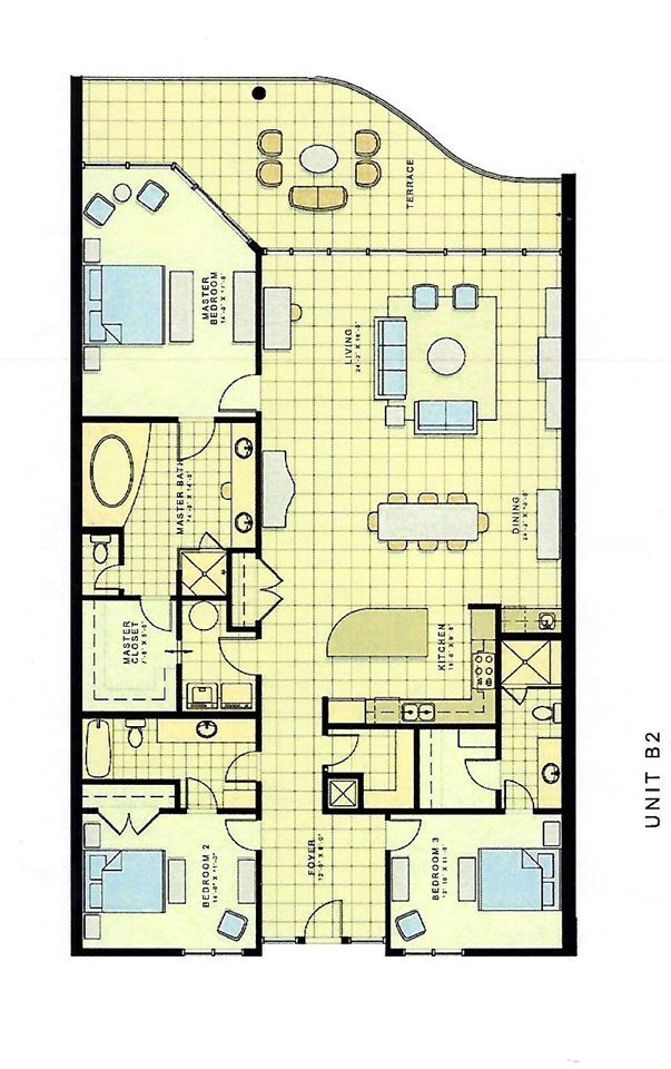 29209 Perdido Beach Boulevard, Unit 903 Orange Beach, AL 36561 - Photo 42 of 42 VB 903 Floor Plan