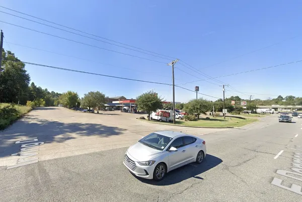 a car parked on the side of the road