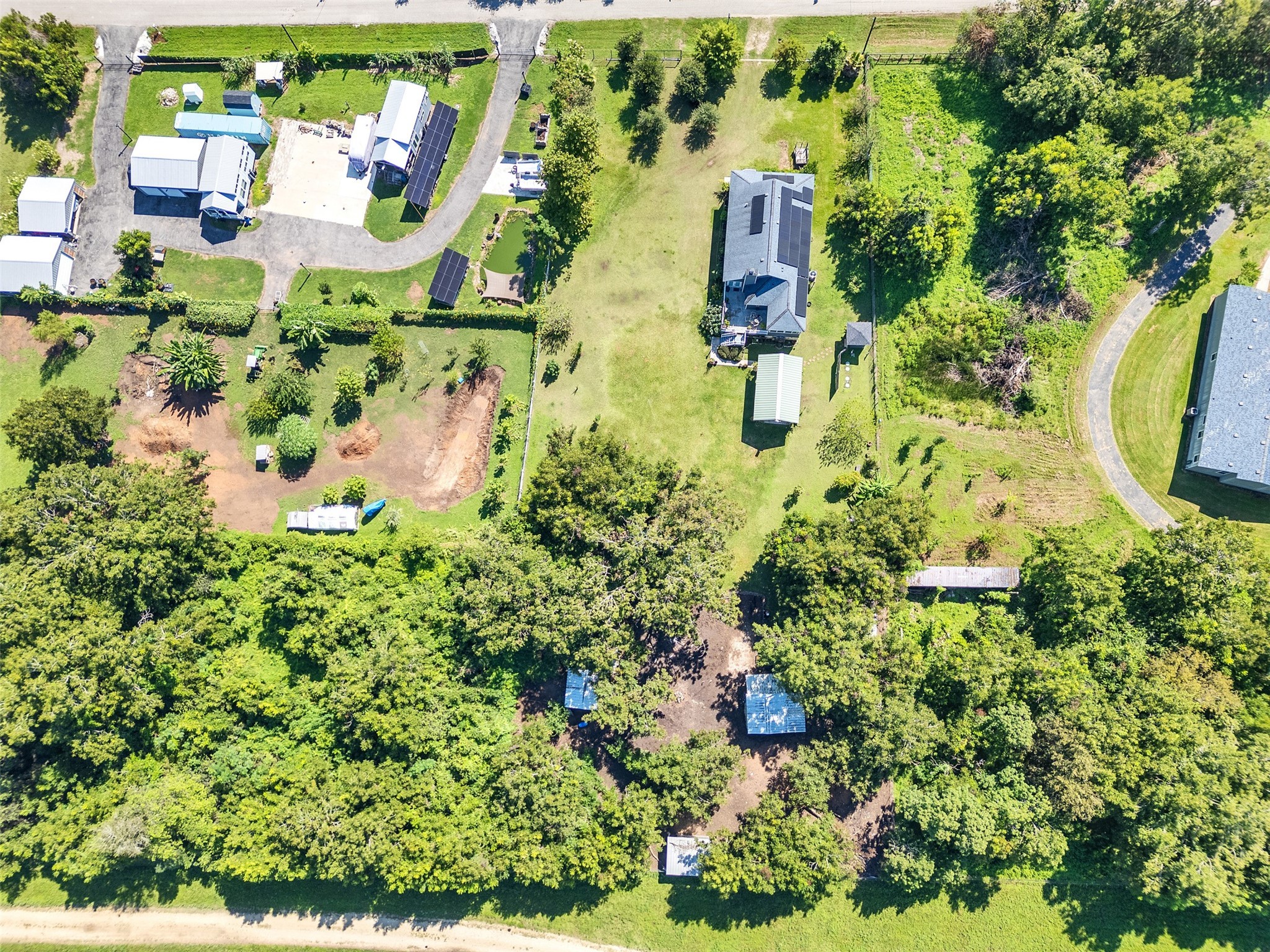 625 Pittman Road Richmond, TX 77469 - Photo 29 of 29 an aerial view of residential house with outdoor space and swimming pool
