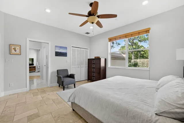 a front view of a house with swimming pool