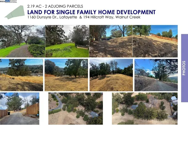 a view of a garden with a slide