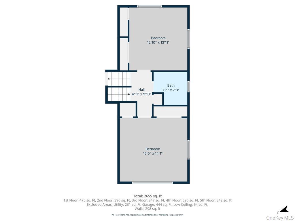 7 North Terrace Place Valley Stream, NY 11580 - Photo 38 of 40 a picture of a bench in a white house