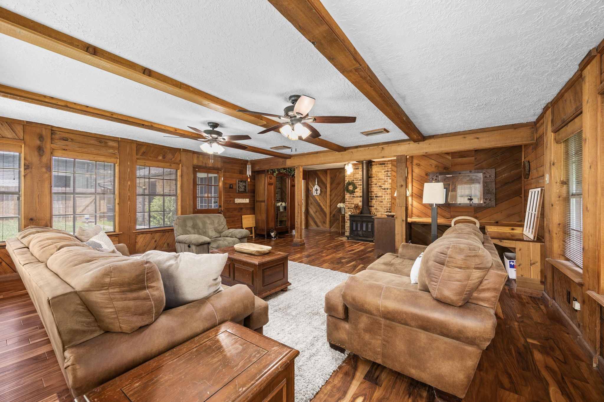 3311 Eula Morgan Road Katy, TX 77493 - Photo 21 of 32 a living room with furniture and a large window