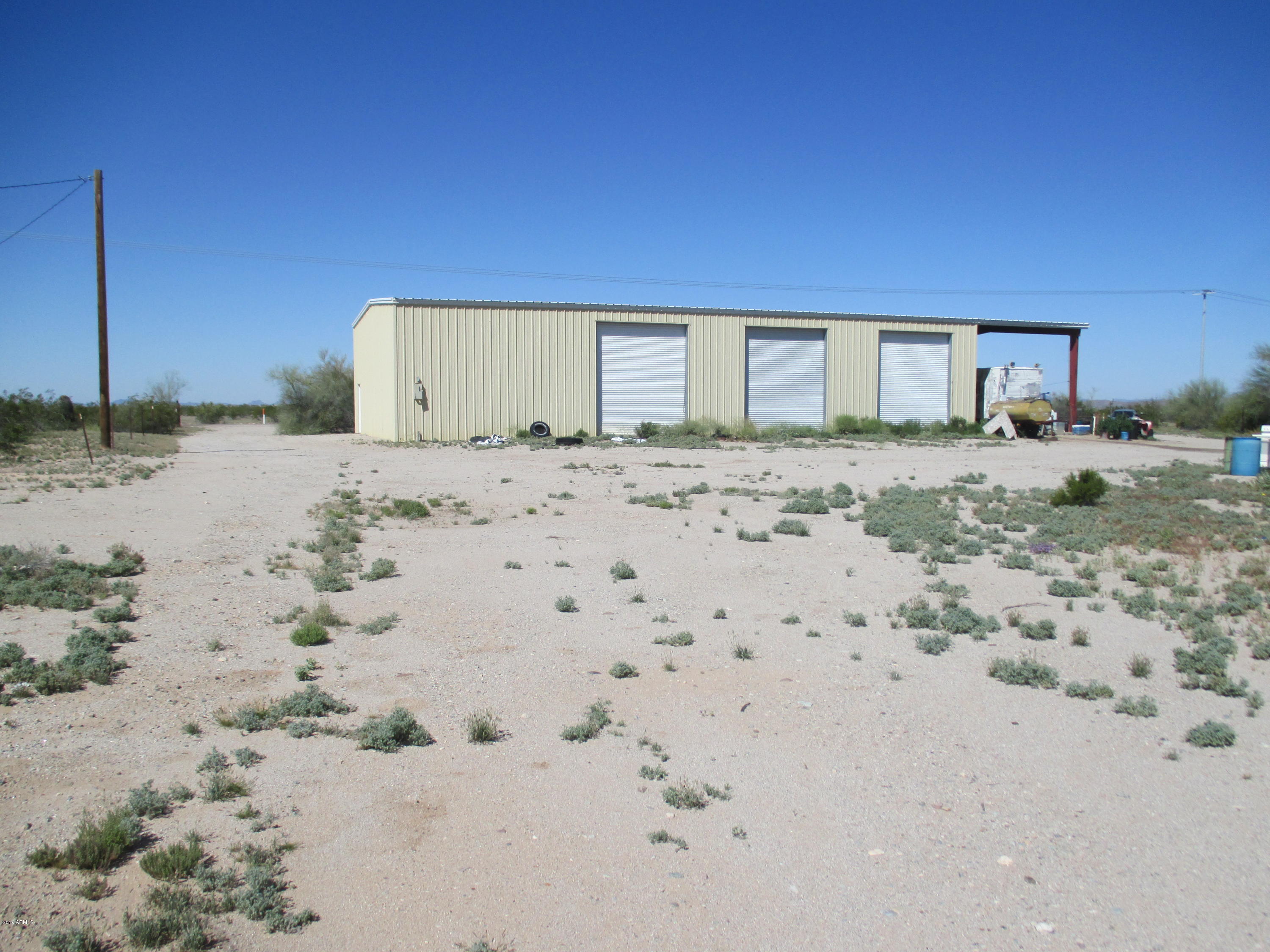 53431 Stout Road Gila Bend, AZ 85337 - Photo 11 of 27 Building From Rear of Property