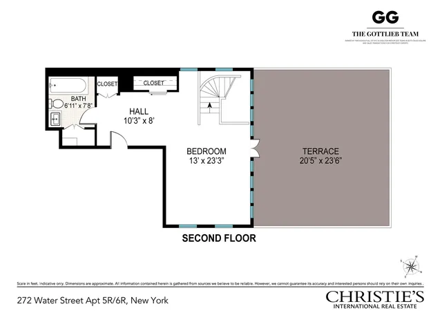 $1,995,000 | 272 Water Street, Unit 5R/6R | Financial District