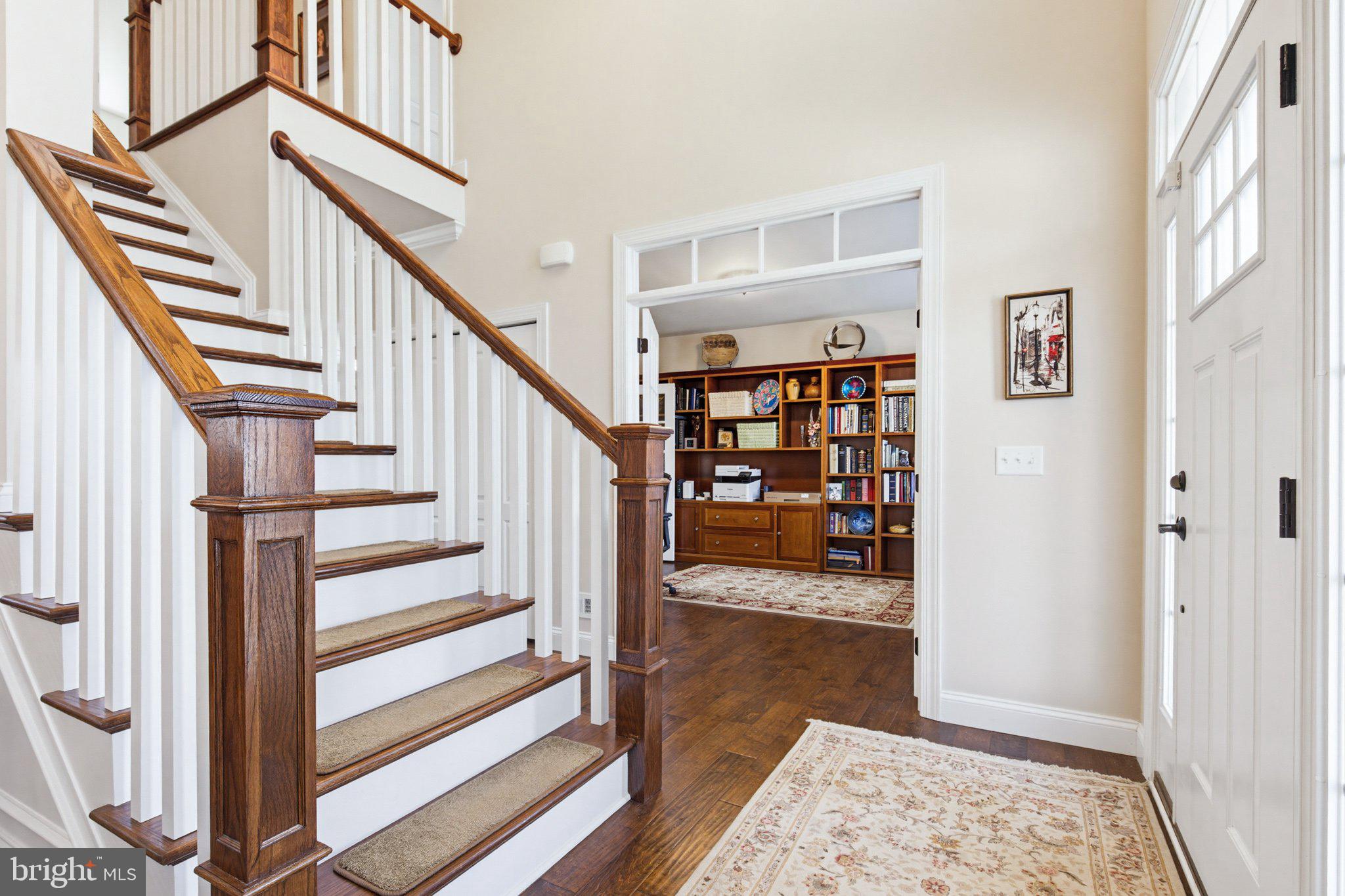 1021 Suffolk Drive Lititz, PA 17543 - Photo 4 of 44 a view of an entryway with wooden floor and a front door