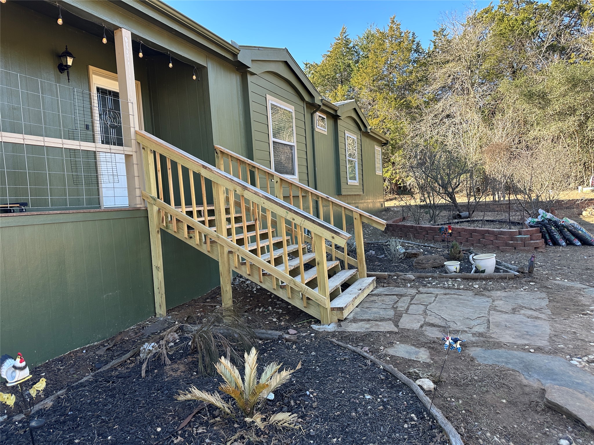 438 Mt Olive Road, Unit A Cedar Creek, TX 78612 - Photo 2 of 27 Front entrance of home.