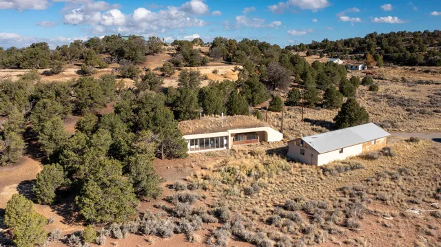 a backyard of a house