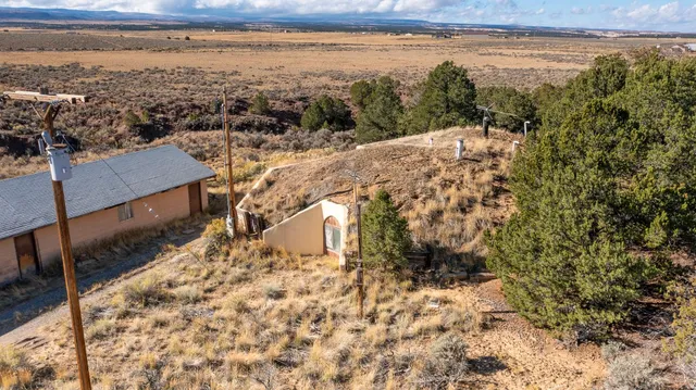 a view of a lake with a mountain