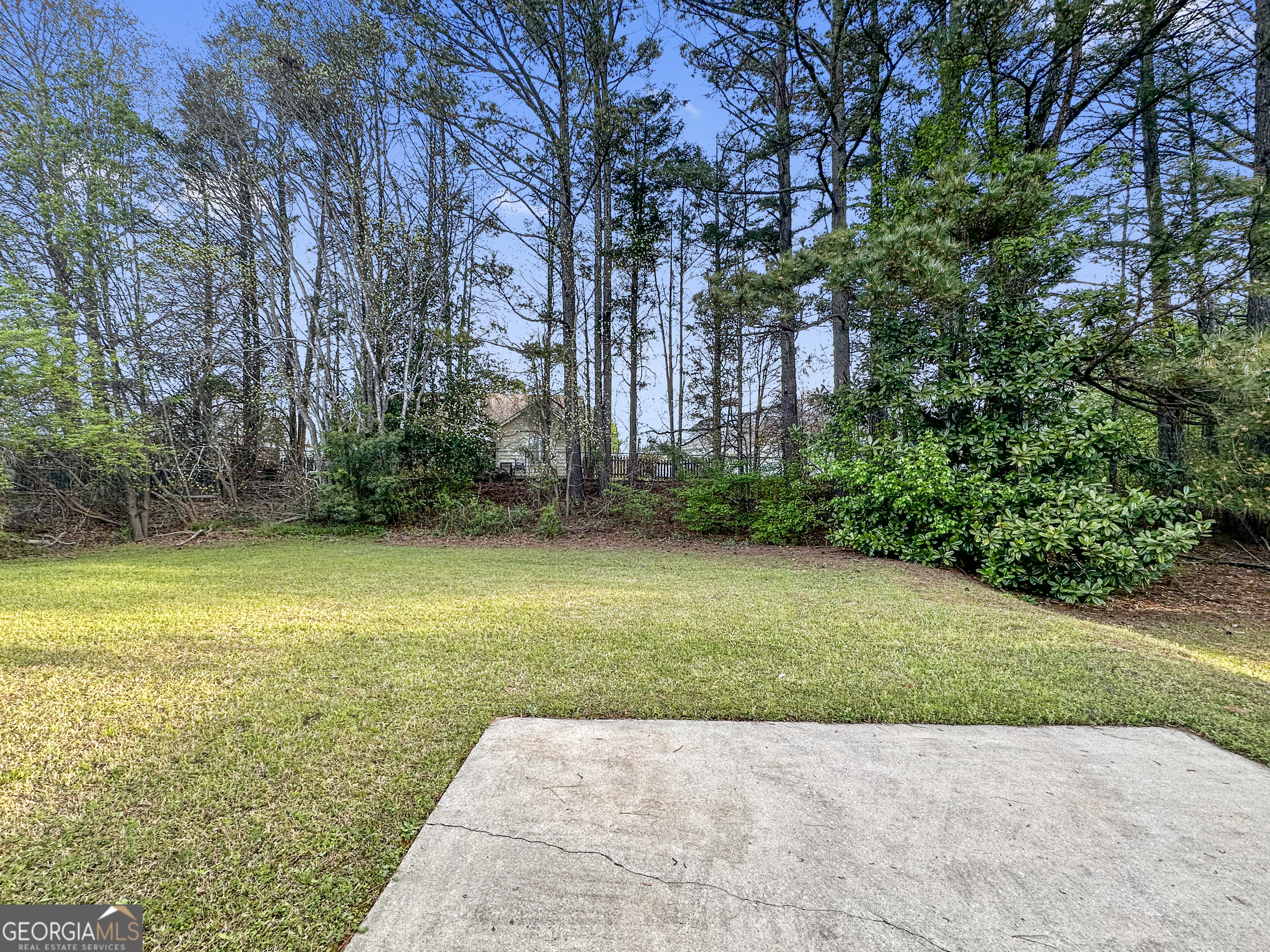 290 Cornwallis Way Fayetteville, GA 30214 - Photo 17 of 18 a view of a yard with a house