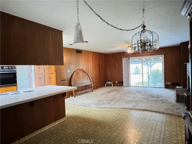 a view of empty room