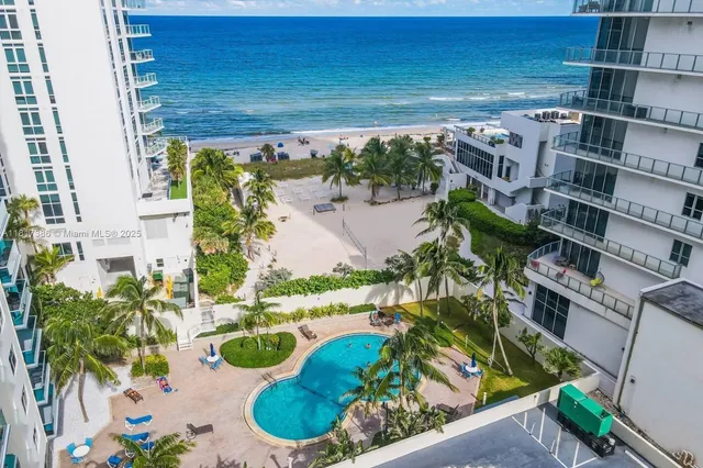 a view of outdoor space and seating area