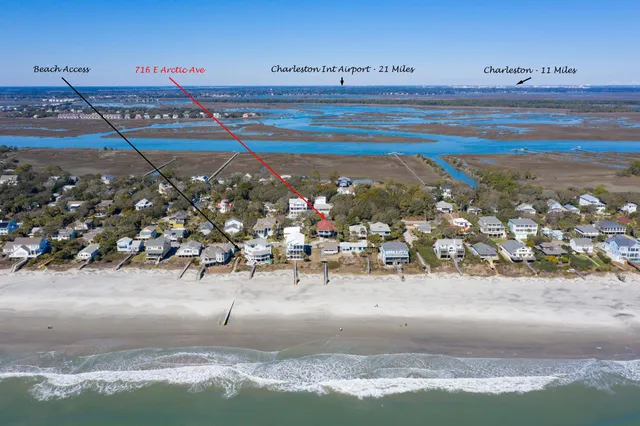 $1,575,000 | 716 East Arctic Avenue, Folly Beach, SC 29439